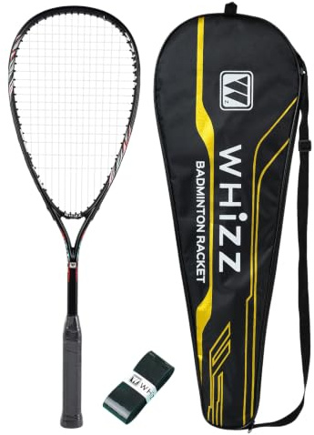 BAIHUALIN WHiZZ Squash Racquet Aluminum Alloy Squash Racket for Beginner, Recreational Game, Black