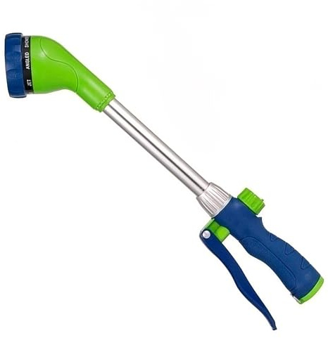 GREEN MOUNT Watering Wand, 16 Inches Sprayer Wand with 8 Watering Patterns for Lawn and Garden Use