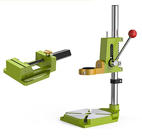 LXX Benchtop Drill Press, Drill Press Stand Heavy Duty for Hand Drill, Drill Press Stand Table for Rotary Tool, Drill Press Workbench Repair Tool for DIY and Professional Repairs
