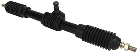 Yctze Servolenkgetriebe-Zahnstangenwelle, 430 Mm, 30 Zähne, Stahllegierung, Poliert, für Go-Kart-Kartfahren, ATV, UTV, Motorrad, Go-Kart-Lenkgetriebe, Lenkgetriebe