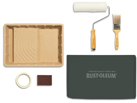 Rust-Oleum Ready to Roll - Eco Paint Kit (Large) - Garden Satin Paint 2.5L Moody Darks