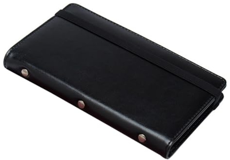 POPETPOP Estuche y para Tarjetas Presentación en de Gran de Capacidad Pu, Portátil Elegante, Organizador Moderno para Guardar Tarjetas de Visita en Oficina