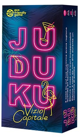 JUDUKU Vizio Capitale - Giochi da Tavolo- Giochi da tavolo adulti ideale per le serate tra amici - Giochi di società - Giochi di Carte