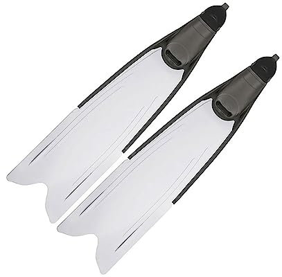 Schwimmflossen, professionelle Lange Schwimmflosse for Erwachsene, Schnorchel-Fußflossen, Jugend-Freitauchflossen, Wassersport, leichte Ausrüstung ( Size : 45-46 )