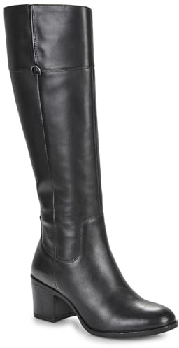 Geox Donna D New Asheel A Fashion Boot, Nero, 37 EU