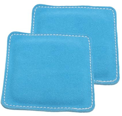 Yardwe 2St Kugelwischtuch Billard- Produkte wischen Ofen Monitor Schwamm billardtuch Billard zubehör Billardqueue Pflegetuch Pool-Stick-Schaftreiniger Handtuch für Billardqueues Haut Blue