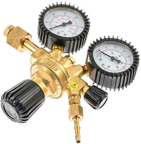 Satra S-AC02R Flaschendruckminderer Argon CO2 Gase einstufig