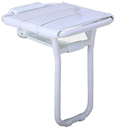 CHEWYNP Bath Seats Bath Stool Bathroom Shower Seats Shower Chairs and Benches Wall-Mounted Drop-Leaf Stool Foldable Shower Seating Chair Folding Bath Seat Shower Stool Heavy Duty 400 Lbs