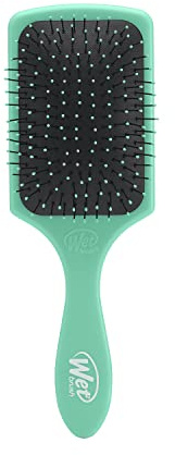 Wet Brush Paddle Detangler Hair Brush, Amazon Exclusive Aqua, Ultra-Soft IntelliFlex Bristles with AquaVent Design, Great For Treatment & Mask Application, Women, Men, Wet, Dry and Damaged Hair