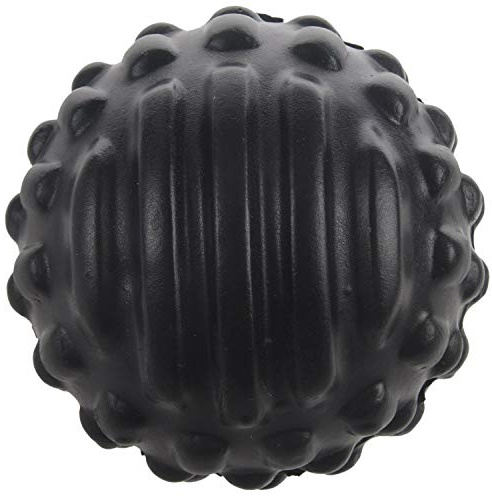 Pyatofly Pelota de espuma de poliuretano para la fascia, relajación muscular, pelota de masaje, impermeable y fácil de limpiar, bola de cuidado de , color negro