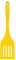 LURCH 240043 Smart Tool Pfannenwender UV ProTech Oberflächenveredelung Silikon mit Nylonkern 32,5cm