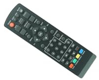 Generic 2pcs Remote Control for Gold Star GS8833HD GS8830HD & Elite LUX EL-8500HD Smart HD SD DVB-S2 DVB-T DVB-T2 Digital SAT Receiver, black