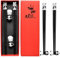 Set Di Bacchette Cinesi, 2 Paia Di Bacchette a Fforma Di Panda Con 2 Supporti Per Bacchette in Ceramica a Forma Di Panda, Riutilizzabili, Idea Regalo Per Amanti Dei Panda, Familiari, Amici (nero)