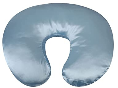 MEAKTSMI Cojín de lactancia para bebé, transpirable, para madres lactantes, funda extraíble en forma de U