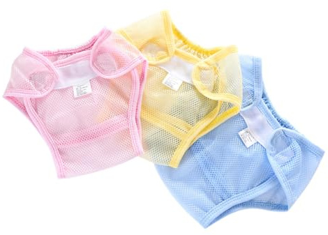 DIKACA Pantalones de Entrenamiento para Bebés 3 Piezas de Poliéster Transpirables y Ligeros para Actividades al Aire Libre en Verano, Fáciles de Llevar