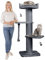 HAPPYPET Premium Kratzbaum Grosse Katzen Stabil 'Freddy' – 150 cm Großer Katzenbaum, Kletterbaum für Maine Coon, Natursisal, 20 cm Dicke Stämme - Grau