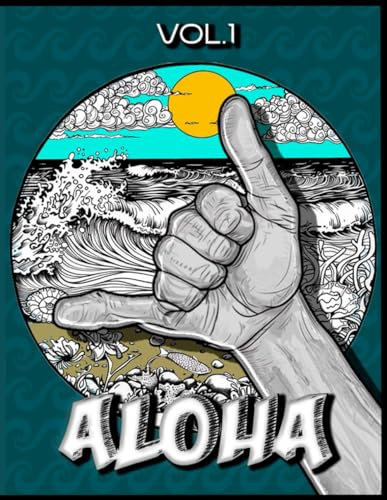 Aloha VOL.1: Surfing magazine / coloring book
