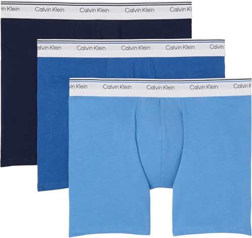 Calvin Klein Uomo Pantaloncini Boxer Confezione da 3 Balance con Fascia con Logo, Multicolore (Empower/Grey Heather/Black), XL