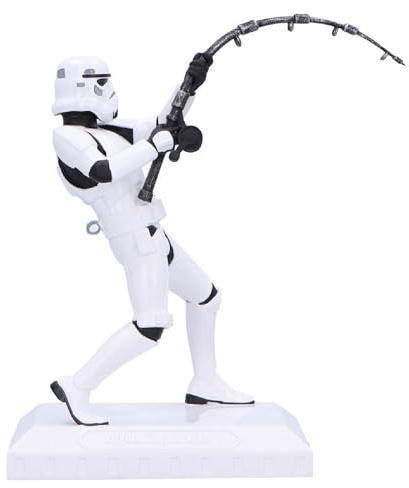 Nemesis Now Stormtrooper What a Catch-Figur, offiziell Lizenziertes Star Wars Sammlerstück, witzige Sci-Fi-Dekoration für Fans und Sammler