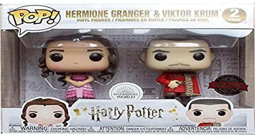 Funko - Figurines Hermione Granger Et Viktor Krum Harry Potter