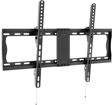 GRIFEMA GB1007-6 TV-väggfäste för 37-82 tum, lutning och universell TV-konsol, upp till 60 kg, max VESA 600 x 400 mm, snabbfrigörande Vesa väggmontering smal, platt till vägg