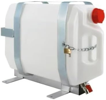 Tanica Bidone Acqua Lava mani 25 Lt con rubinetto e Staffa rubinetto Camion Trattori Autocarri UNIVERSALE