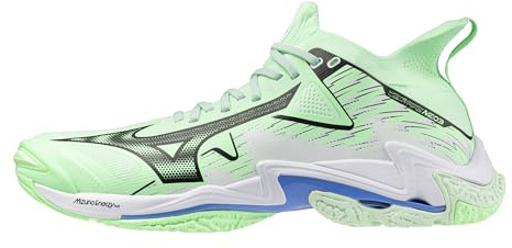 Mizuno unisex vågbelysning 3 skoskosko, volleybollsko, Neo Mint vit