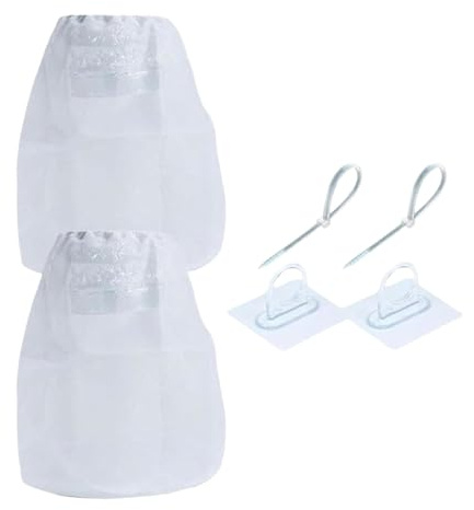 XAGMODSHN Colector de pelusas para secadora, pelo de mascotas, bolsa de filtro para lavadora, extractor de ventilación