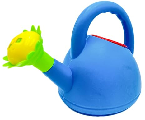 Generisch Kinder-Gießkanne, Mit Leicht Zu Greifendem Griff, 22 X 16 X 13 cm, Kinder-Gartensprinkler, Wasserausgießer Aus Kunststoff, Leichtes Design, Für Pflanzenpflege Im Freien Und Badespiele