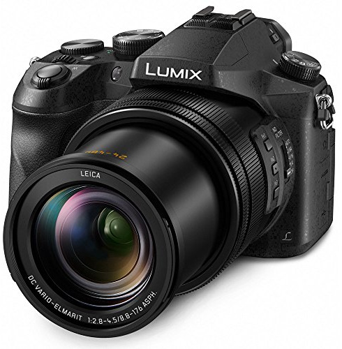 Panasonic LUMIX FZ2500 4K Point and Shoot Camera, 20X LEICA DC VARIO-ELMARIT F2.8-4.5 Lens, 21.1 Megapixels, 1 Inch High Sensitivity Sensor, 422 10-bit, HDMI Out, DMC-FZ2500 (USA BLACK)