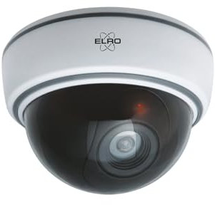 ELRO CDD15F Caméra dôme Intérieure factice avec lumière Clignotante, 4k