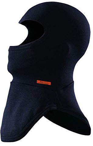 Comazo Protect 2-lagige Flammschutz-Haube Ballerina - Marine - schwer entflammbar und antistatisch - Feuerschutzhaube für die Feuerwehr