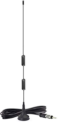 Bingfu Universal Car Radio Antenna Magnetic Base Aerial for Vehicle Truck SUV Truck RV Marine Boat Car Stereo Audio HD Radio Android Head Unit CD Media Receiver Player
