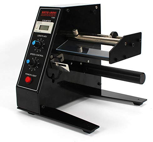 SHZICMY Etikettenspender Automatische Label Dispenser Etikettiergerät Etikettiermaschine mit Zählfunktion