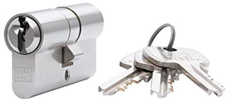 Winkhaus keyOne X-pert Profil-Doppelzylinder Zutrittsorganisation, Schließsystem im Normalprofil Türzylinder Schließzylinder Zylinder Einzelschließung - in verschiedene Längen (30/35)