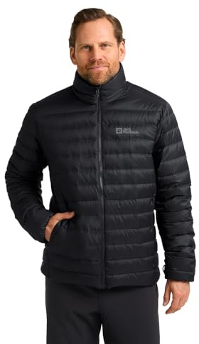 Jack Wolfskin Herren Pilvi Down Jkt M Daunenjacke, Schwarz, 3XL EU