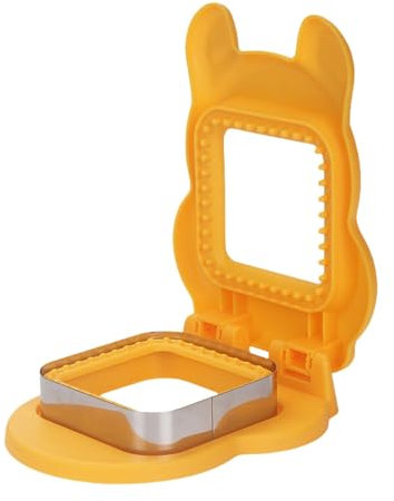 Sandwich maker senza croste – Taglierina e sigillatrice | Sigillatore sandwich in acciaio inox quadrato | Stampo per sandwich decruster fai da te con tas quadrato