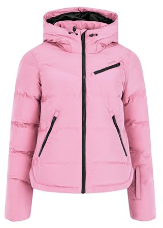 Protest - Chaqueta de esquí y snowboard para mujer PRTLUCID, Rosado vintage, XL