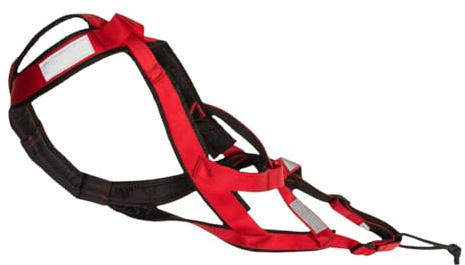 Sled Dog – Cinghia riflettente, cintura ponderata, carrello per attrezzature, grande addestramento per cani da lavoro per il controllo del comportamento attività sportive invernali all'aperto