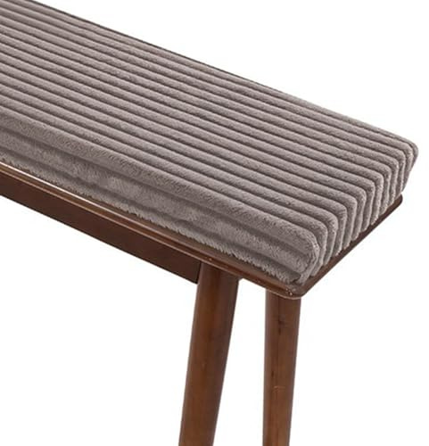 Cuscini accoglienti per interni ed esterni, 120 x 45 x 5 cm, cuscino antiscivolo in morbida pelliccia sintetica, cuscino per sedia in pelle di agnello setosa, ideale per uso domestico e patio