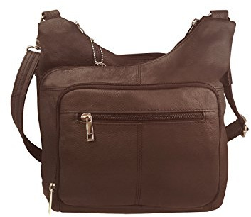 Roma Leathers Gun Concealment Purse - Brown