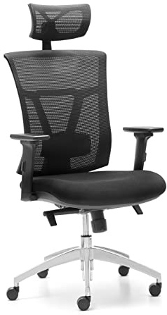 Sillón Giratorio de Oficina EUR Ankara Muy Completo, Gama Profesional.