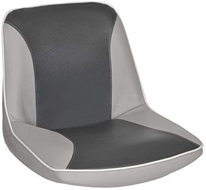 Oceansouth C-Sitz (Grau/Holzkohle, C-Sitz Gepolstert) bootssitz bootssitze klappbar bootsstuhl das boot serie tretboot erwachsene wis collapsible seat kanu sitz rückenlehne stool upseat cushion