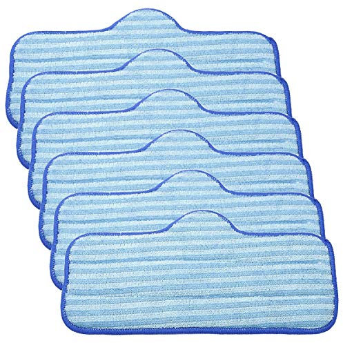 KEEPOW 6er-Pack kompatibel mit Dupray Neat Dampfreiniger Mikrofaser-Pads