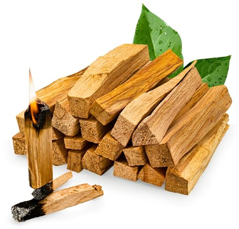 Aromaholik Palo Santo 200g Bio 100% naturrein aus Peru - Räucherholz, Palo Santos Holz - Heiliges Holz - Räucherstäbchen für Stressabbau und Meditation