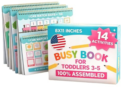 Générique Livres d'activités Éducatifs pour Préscolaires
