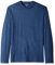 Amazon Essentials Men's Slim-Fit Long-Sleeve T-Shirt, Blue Heather, L