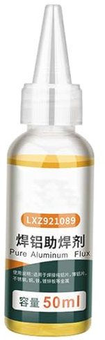 Flux de soudure en aluminium, flux liquide de 50 ml, flux de liquide de soudure en aluminium, flux de soudure liquide, soudure avec flux, fournitures de soudage pour aluminium, cuivre, étain, fer