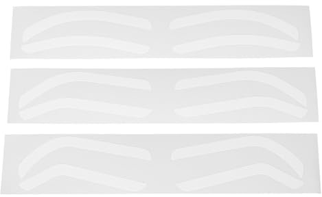 Adesivo per Aerografo per Sopracciglia, Modello per Modellare Sopracciglia Usa e Getta 150 Fogli, Stencil per Modellare le Sopracciglia, Strumenti per il Trucco per Sopracciglia