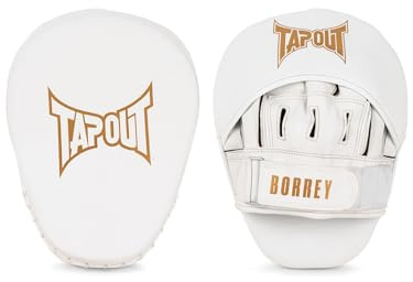 Tapout Handpratzen aus Kunstleder (1 Paar) BORREY White/Gold one Size